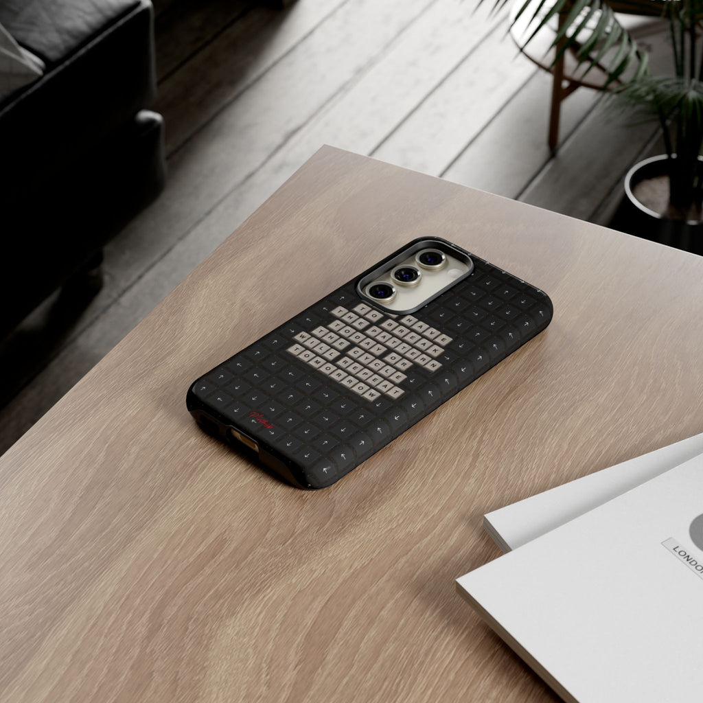 "Break the pattern" Keyboard Tough Case