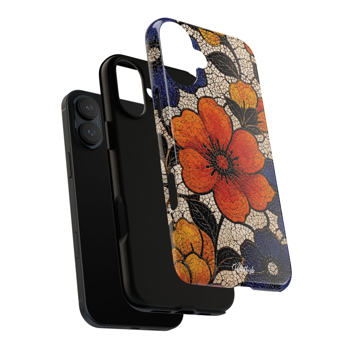 Floral Mosaic Tough Case
