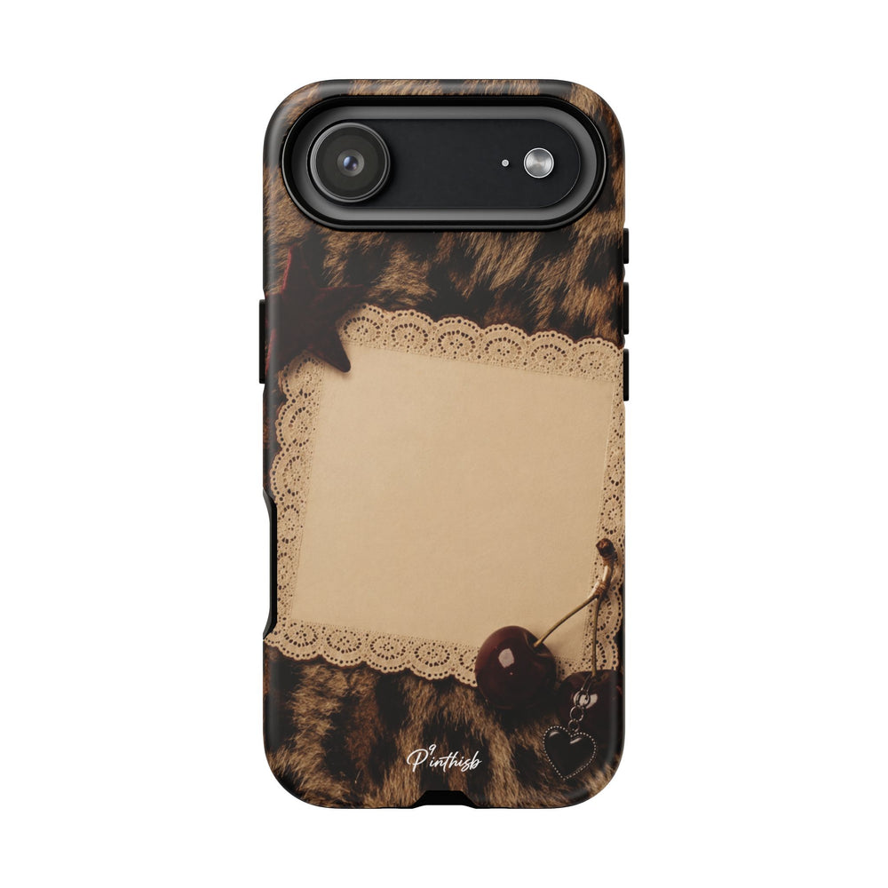 Personalized Leopard Lace Phone Case