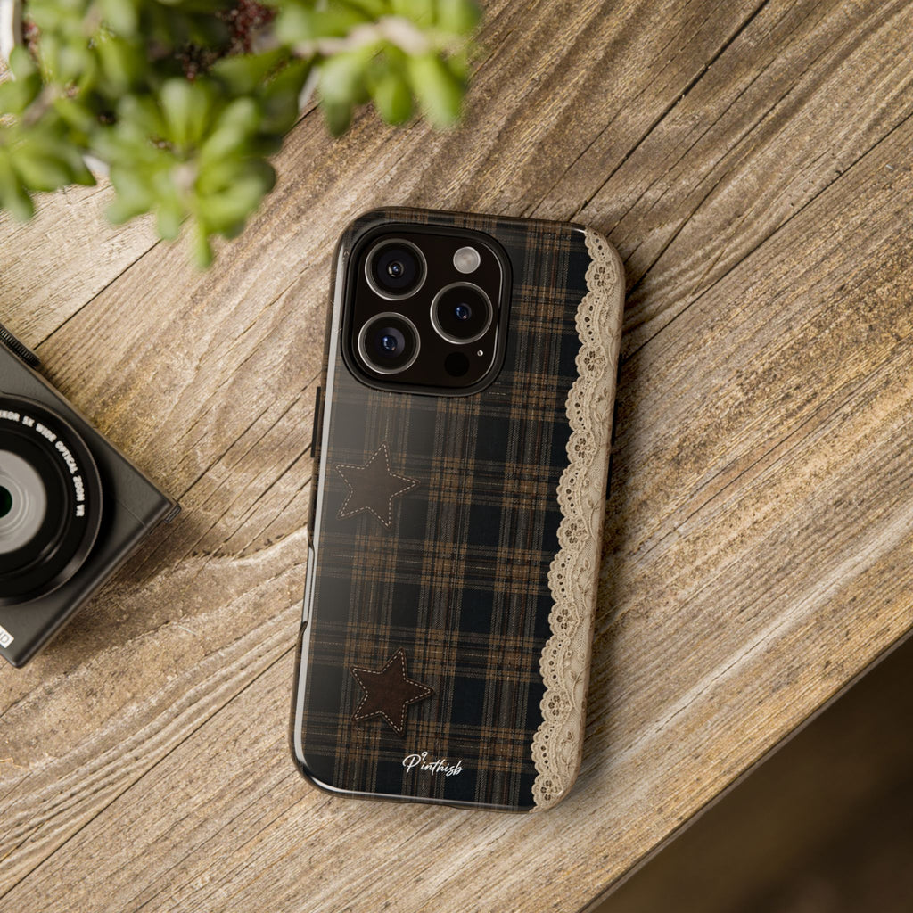 Vintage Stars Lace Phone Case