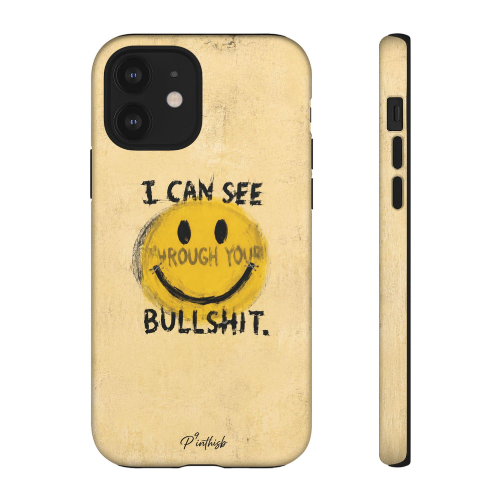 Smiley Anti-BS Tough Case