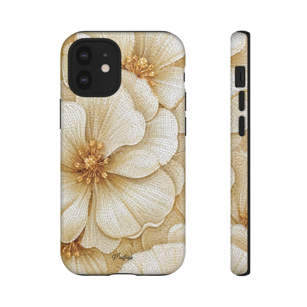 Floral Gold Bloom Tough Case