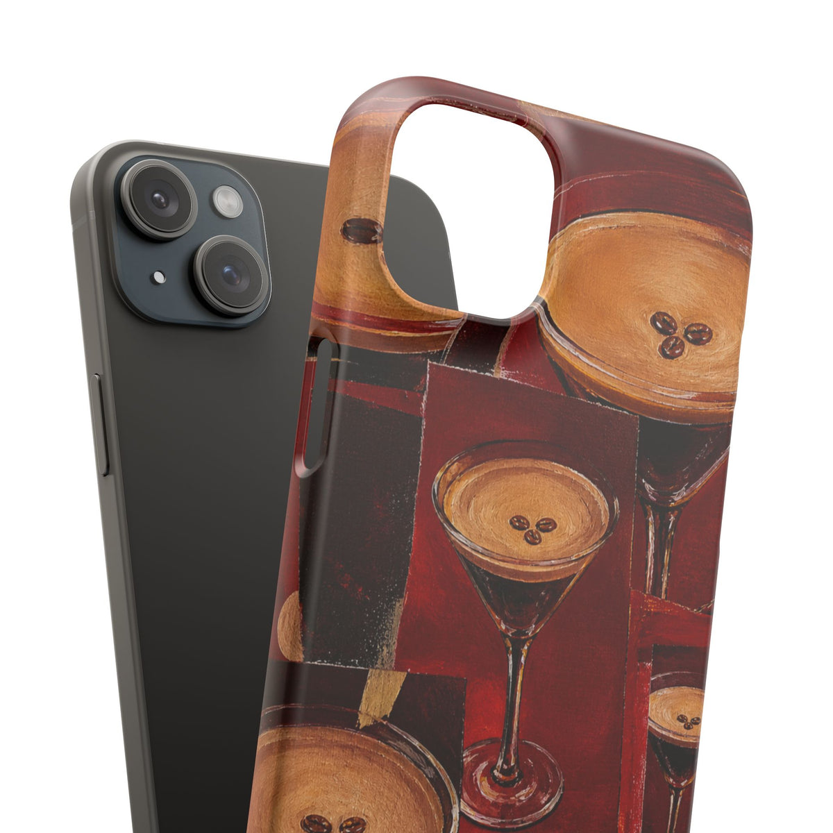 Espresso Martini Snap Phone Case