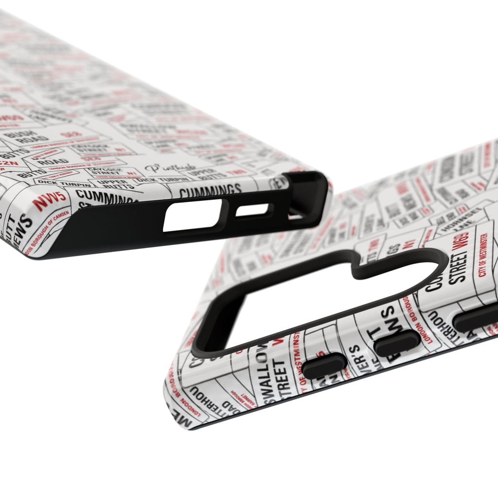 Cheeky London Street Signs Phone Case