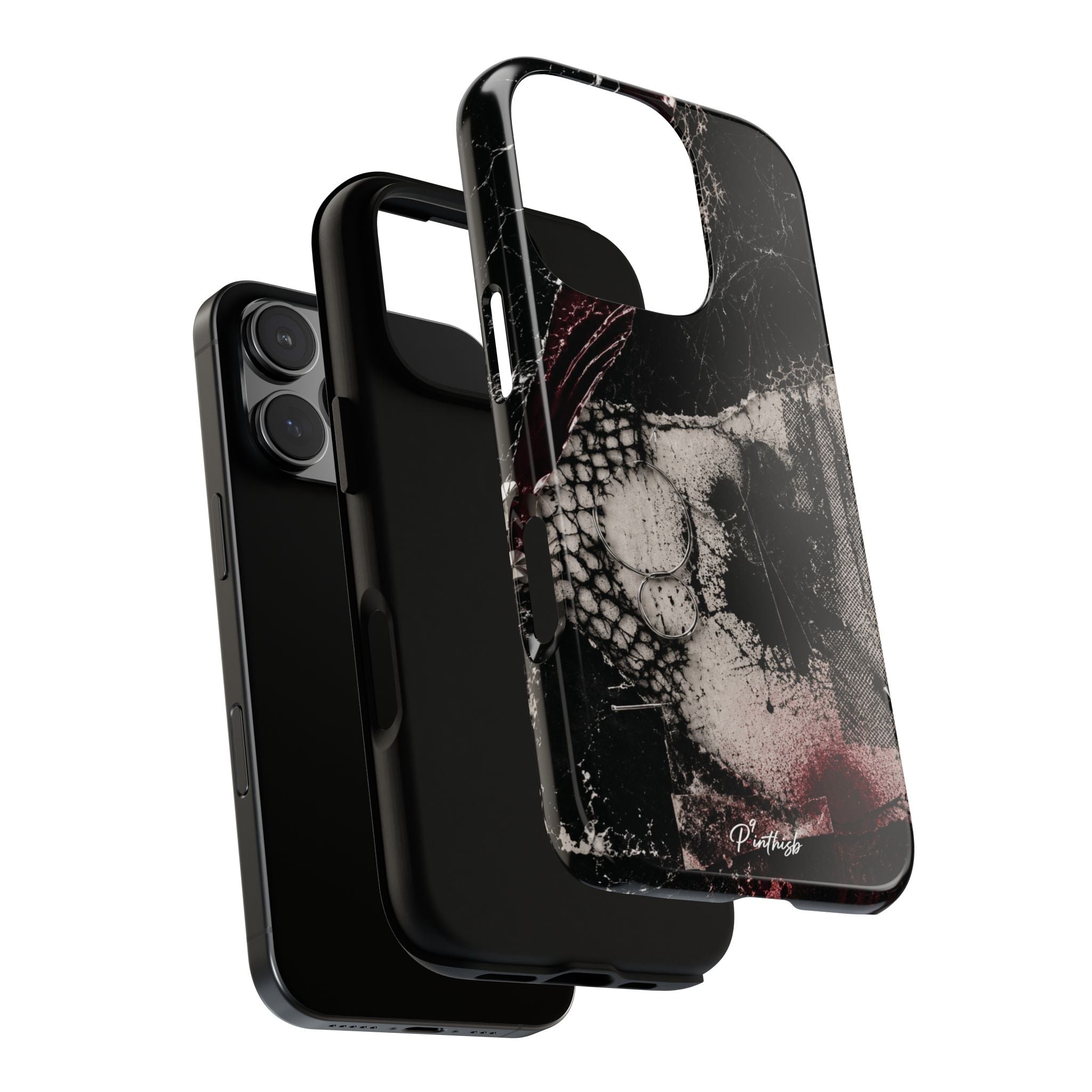 Midnight Static Tough Phone Case