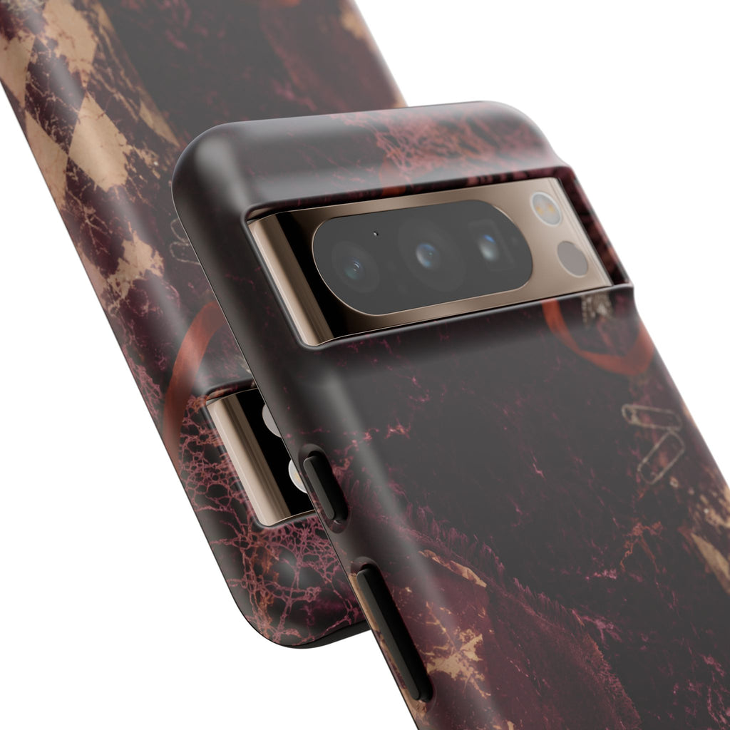 Dark Maroon Vintage Tough Case