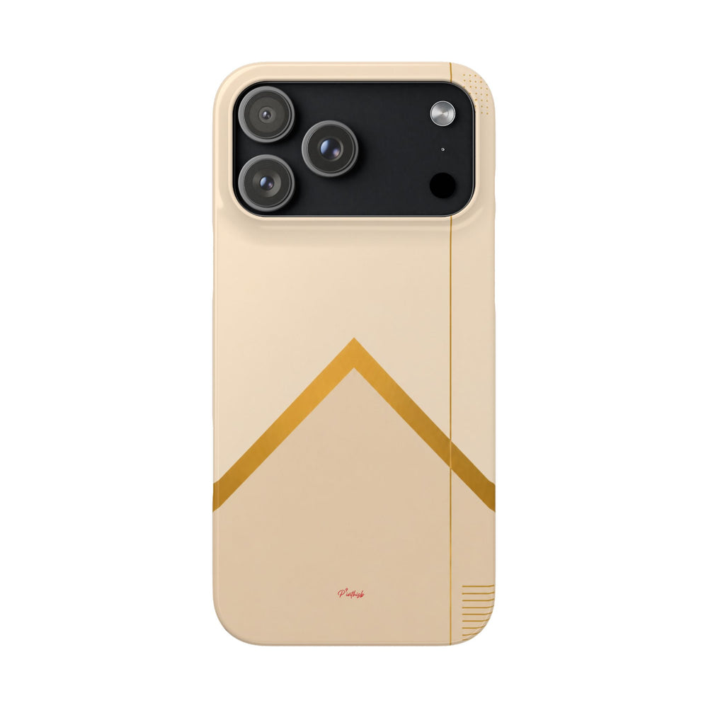 Gold Malboro Inspired Snap Phone Case