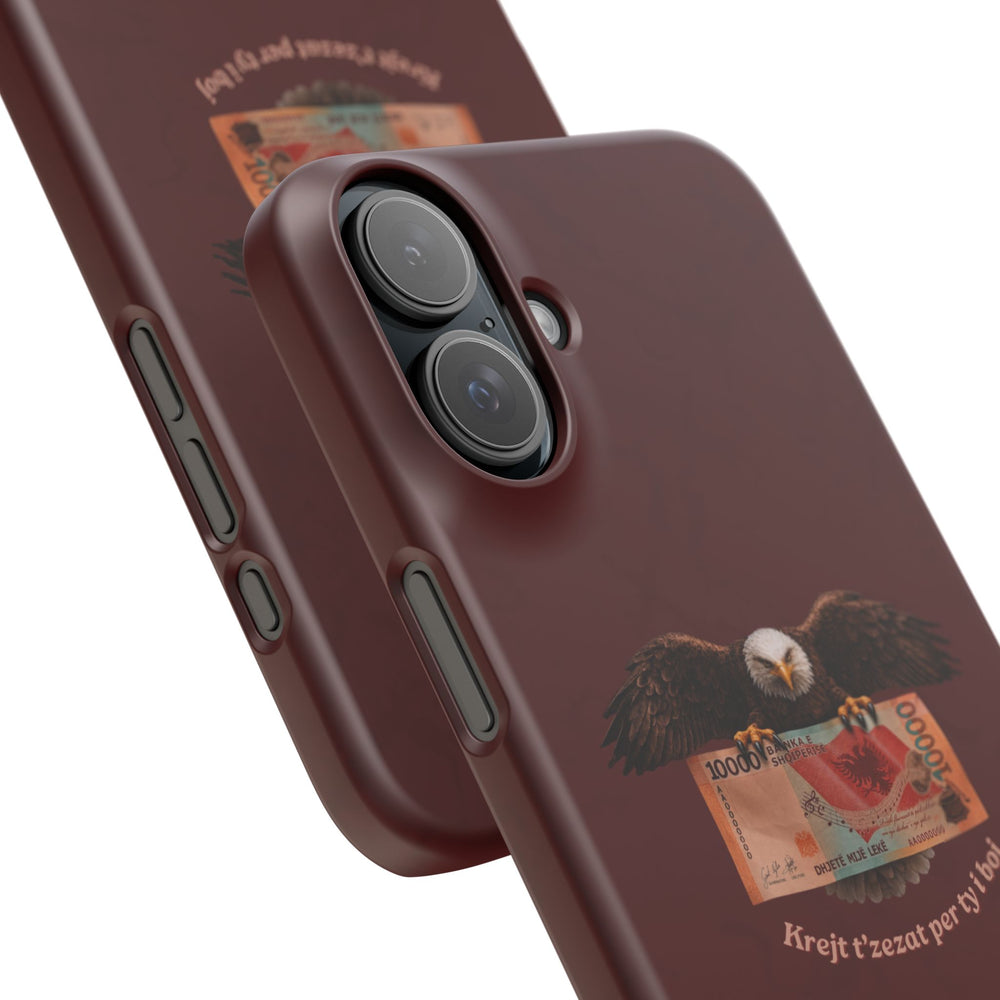 "Krejt t'zezat per ty i boj" Snap Case