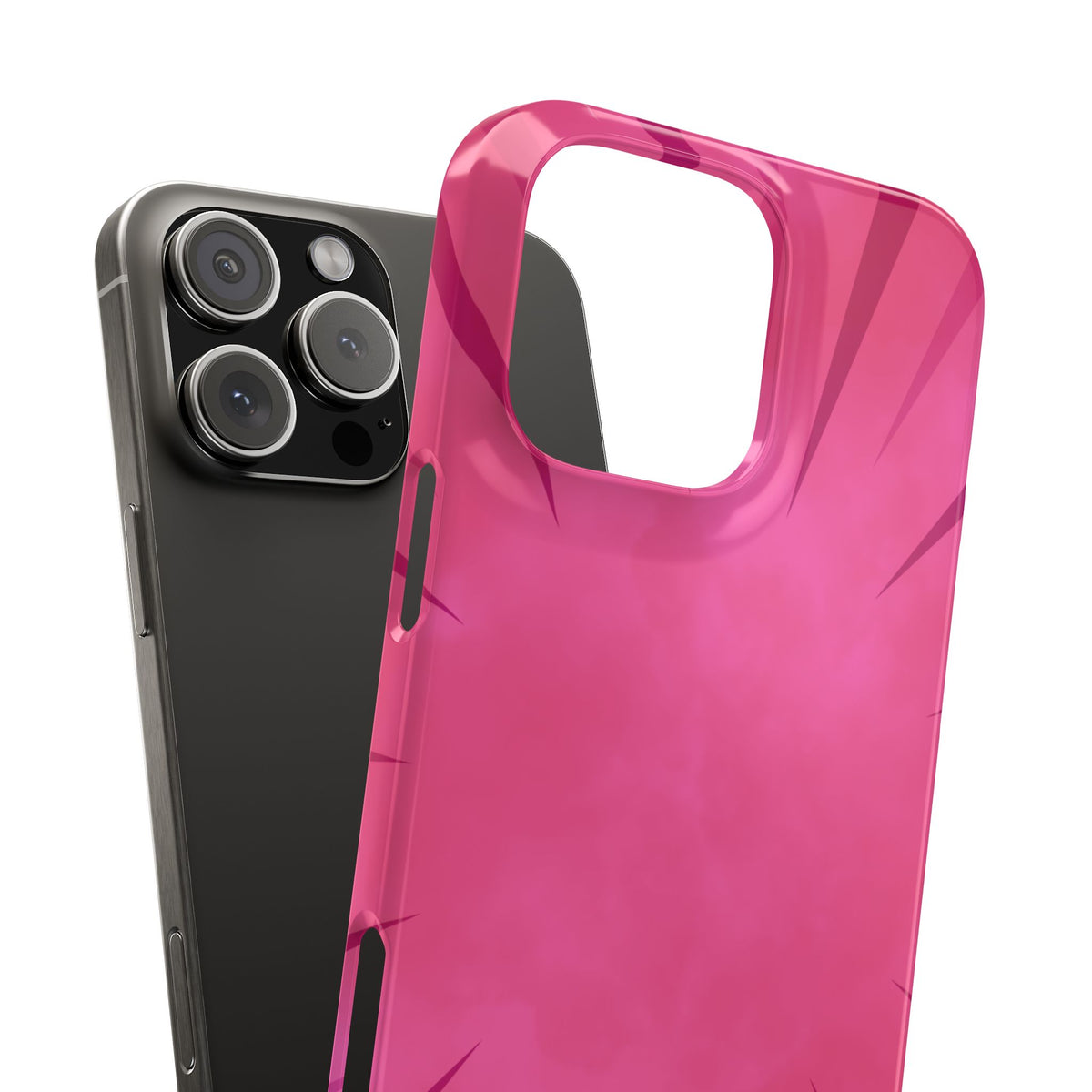Pink Burst Snap Phone Case