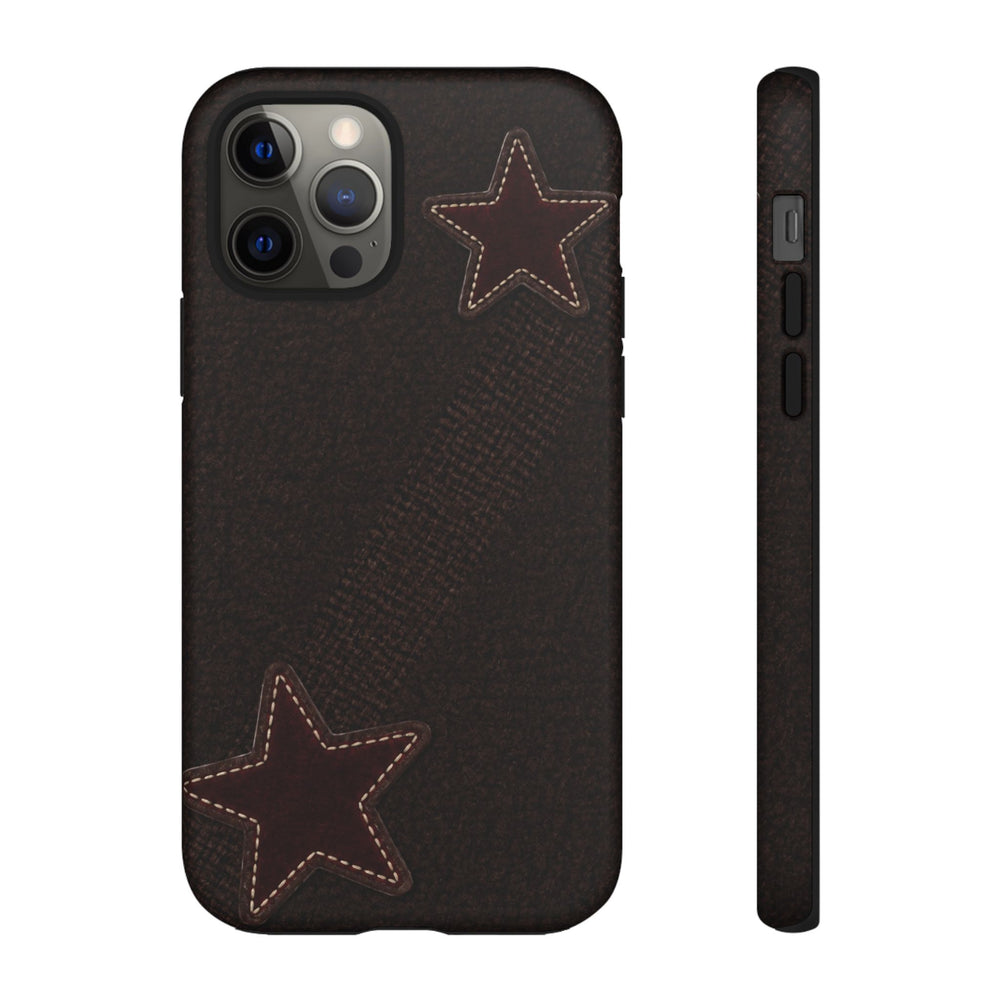 Rustic Stitched Star Phone Case