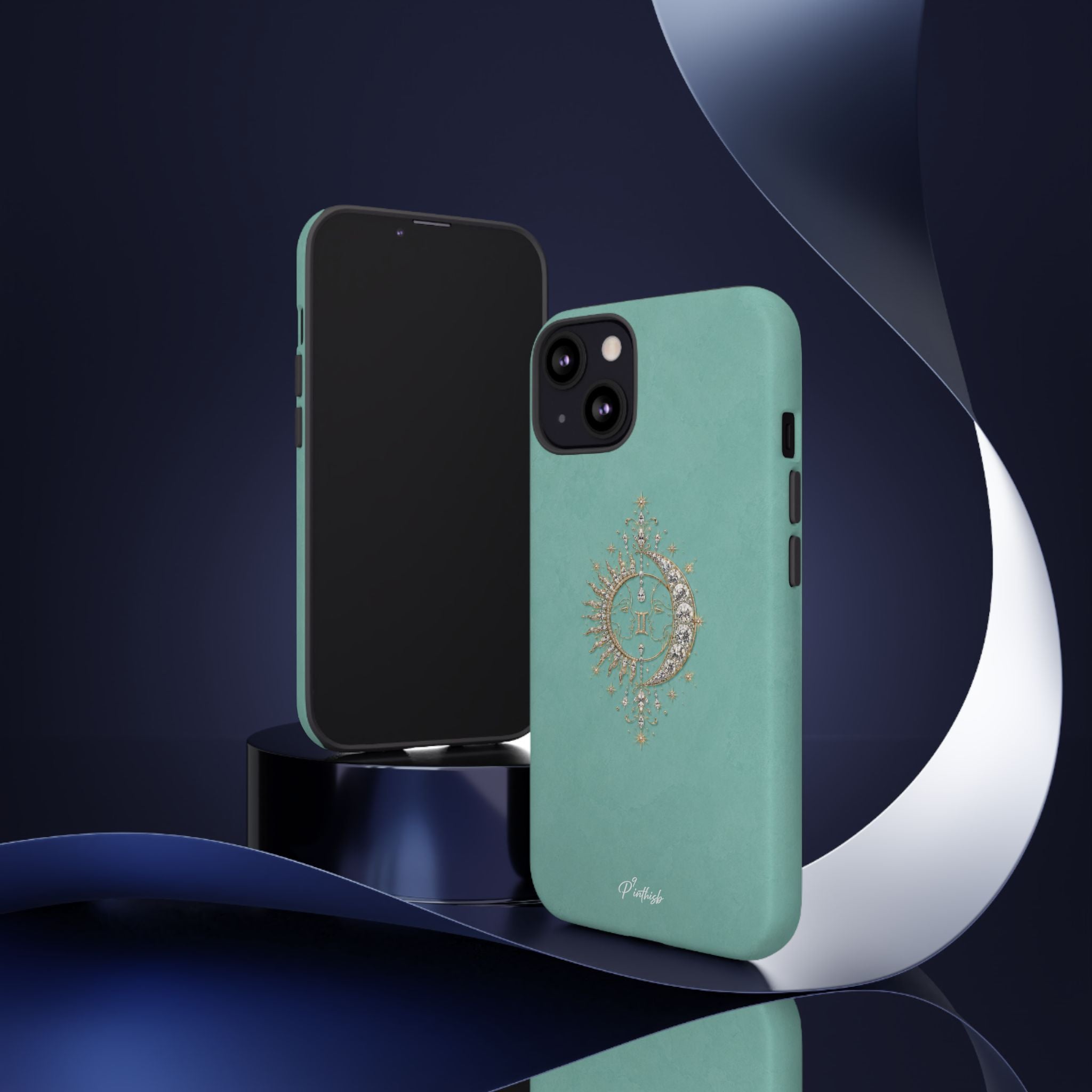 Turquoise Gemini Tough Case