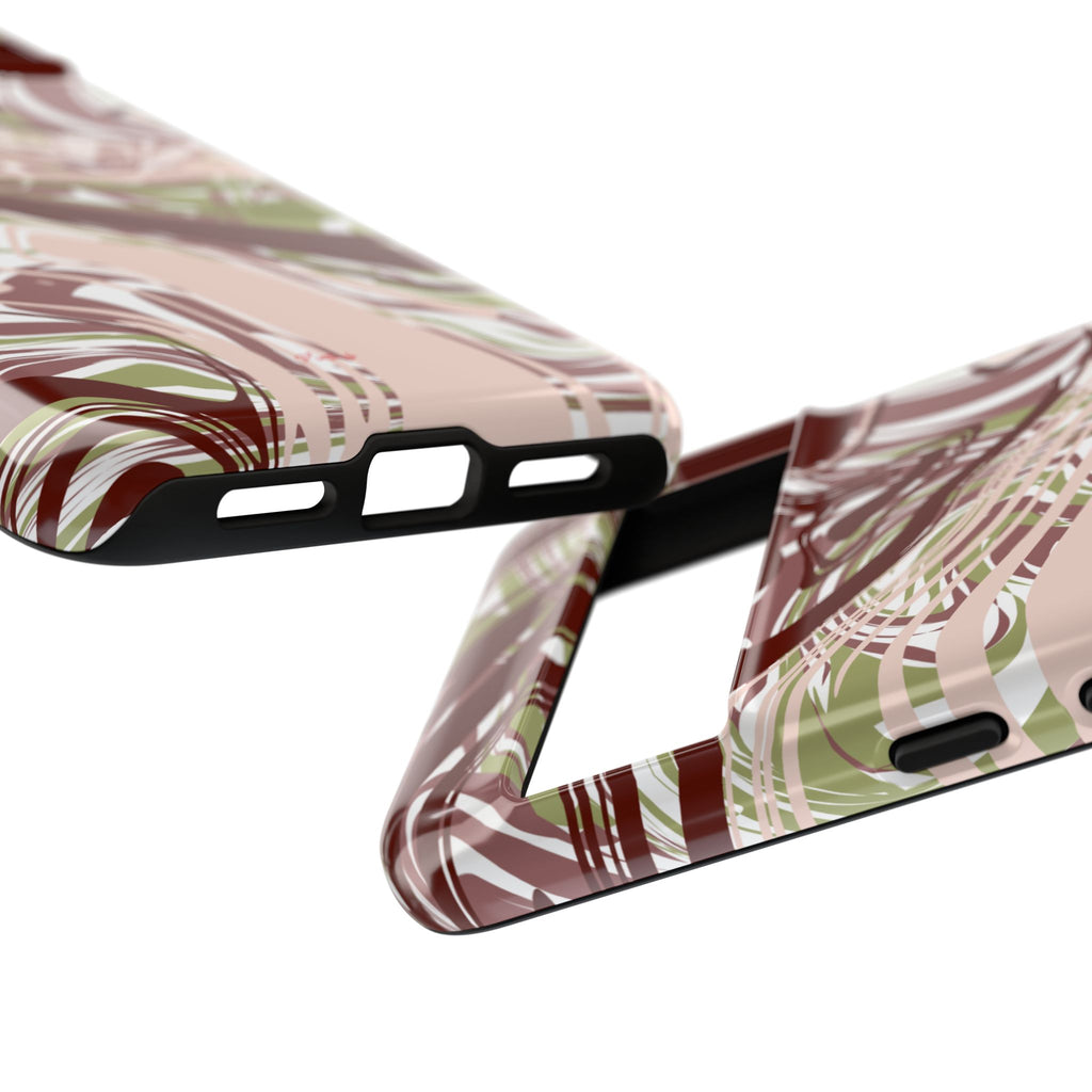 Abstract Marbled Tough Phone Case