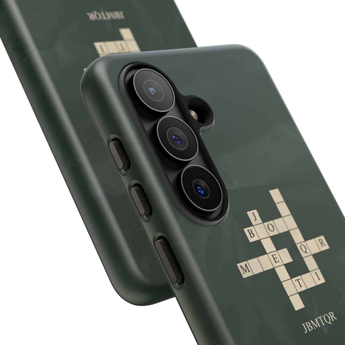 "JBMTQR crossword" Tough Phone Case