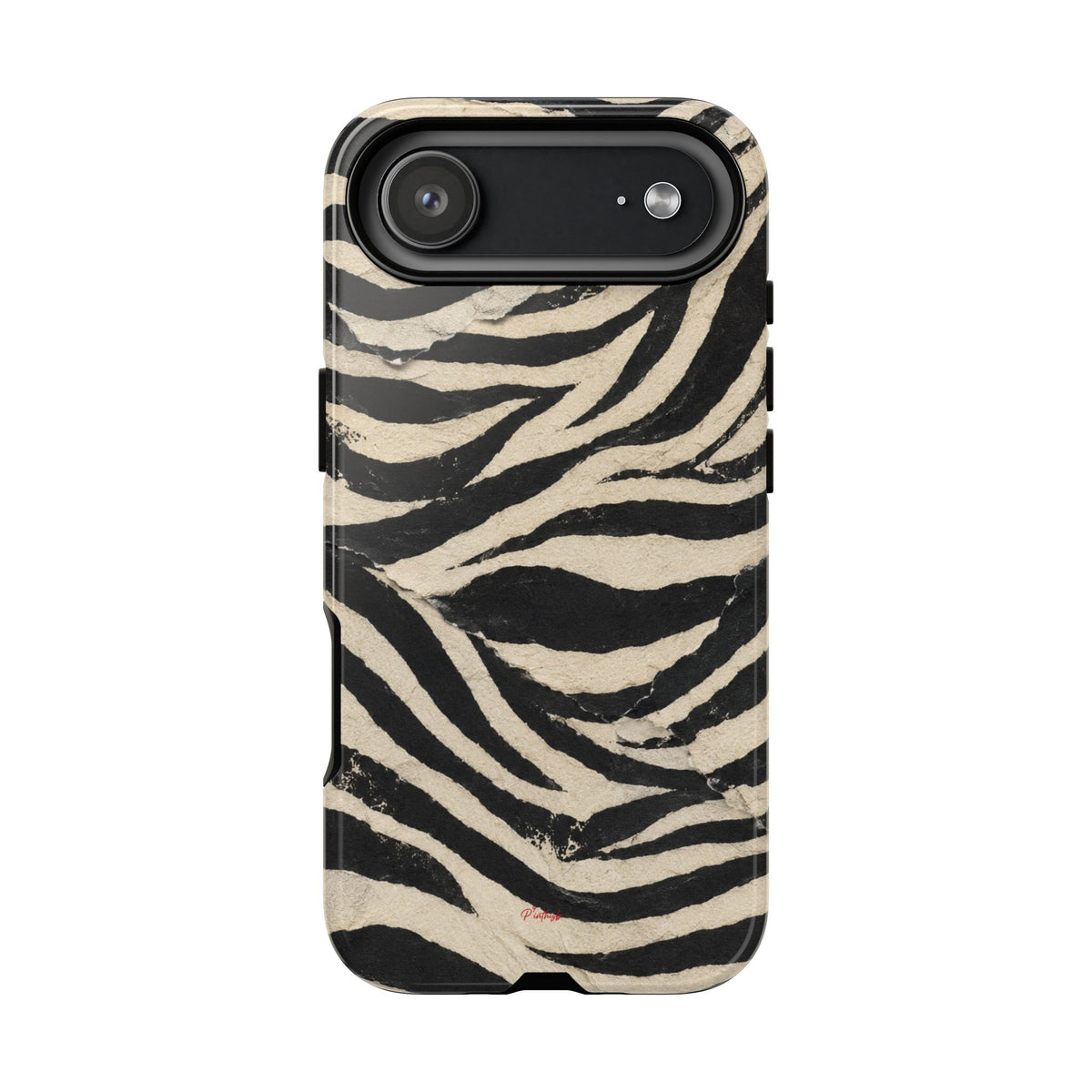 Wavy Peach & Mauve Tough Case
