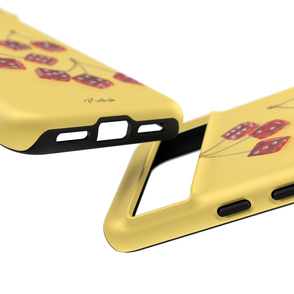 Cherry Dice Tough Phone Case