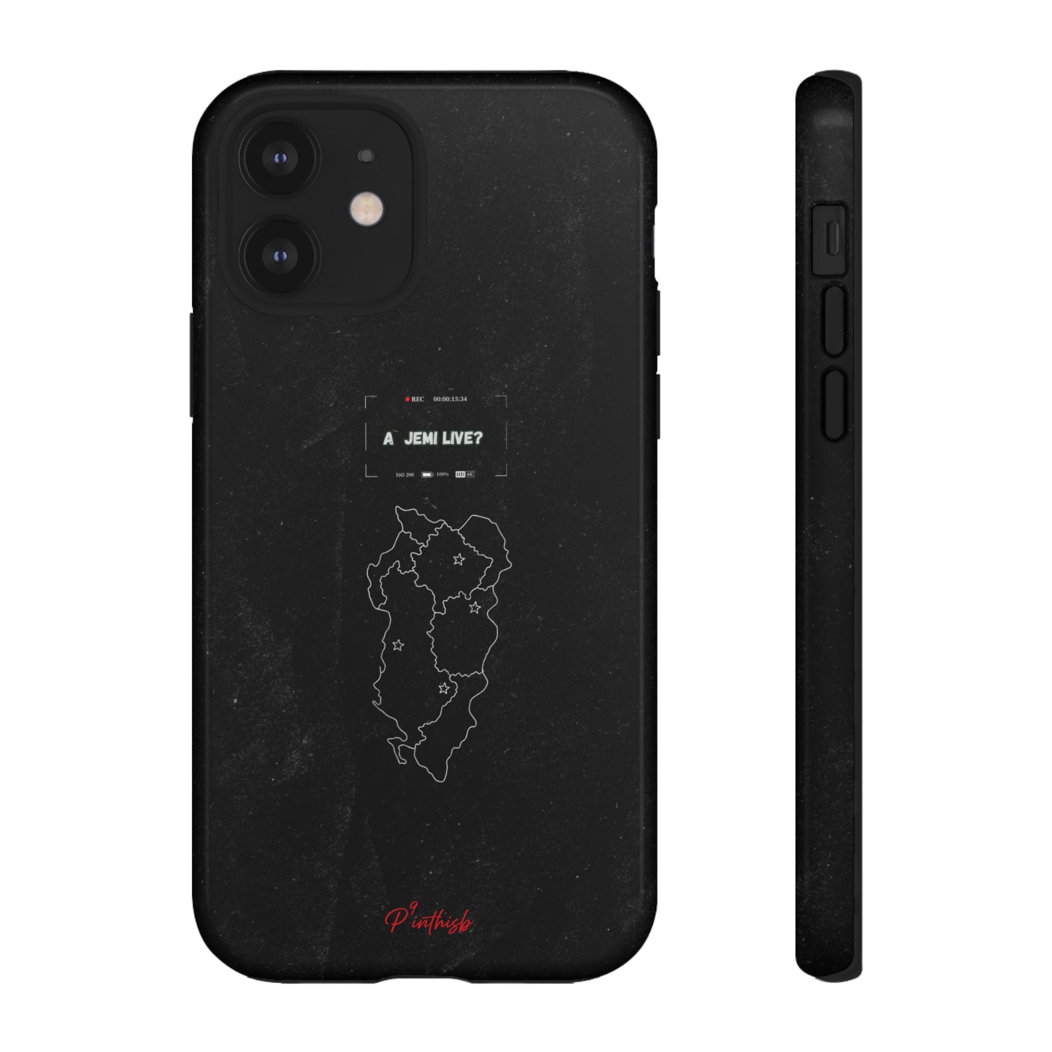 "A jemi live?" Tough Phone Case