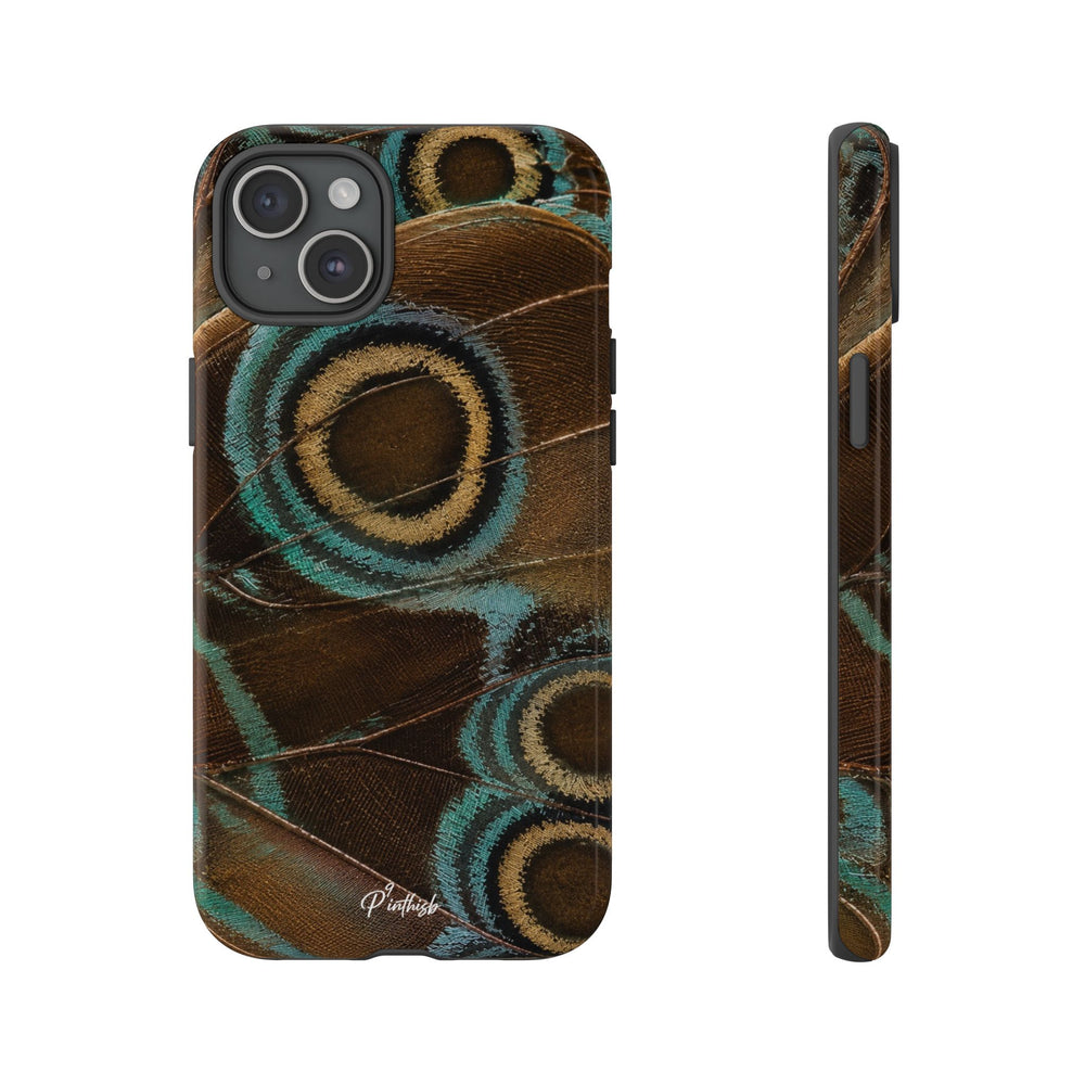 Peacock Feather Pattern Tough Case