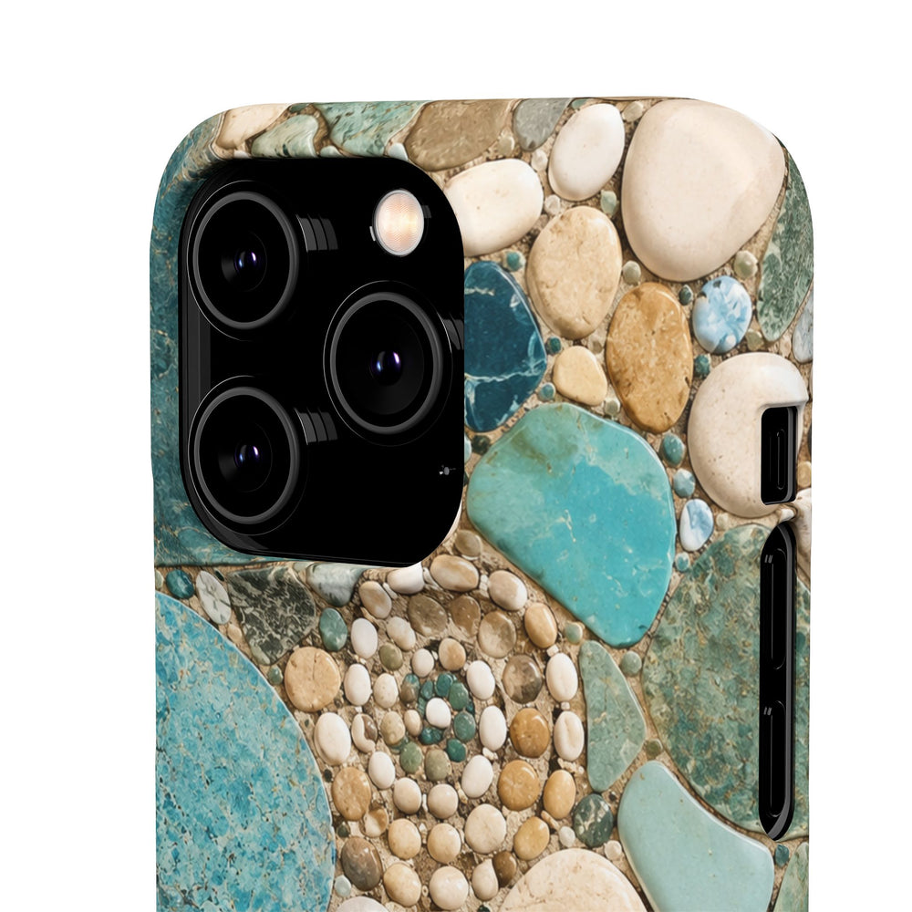 Sea Glass Mosaic Snap Case