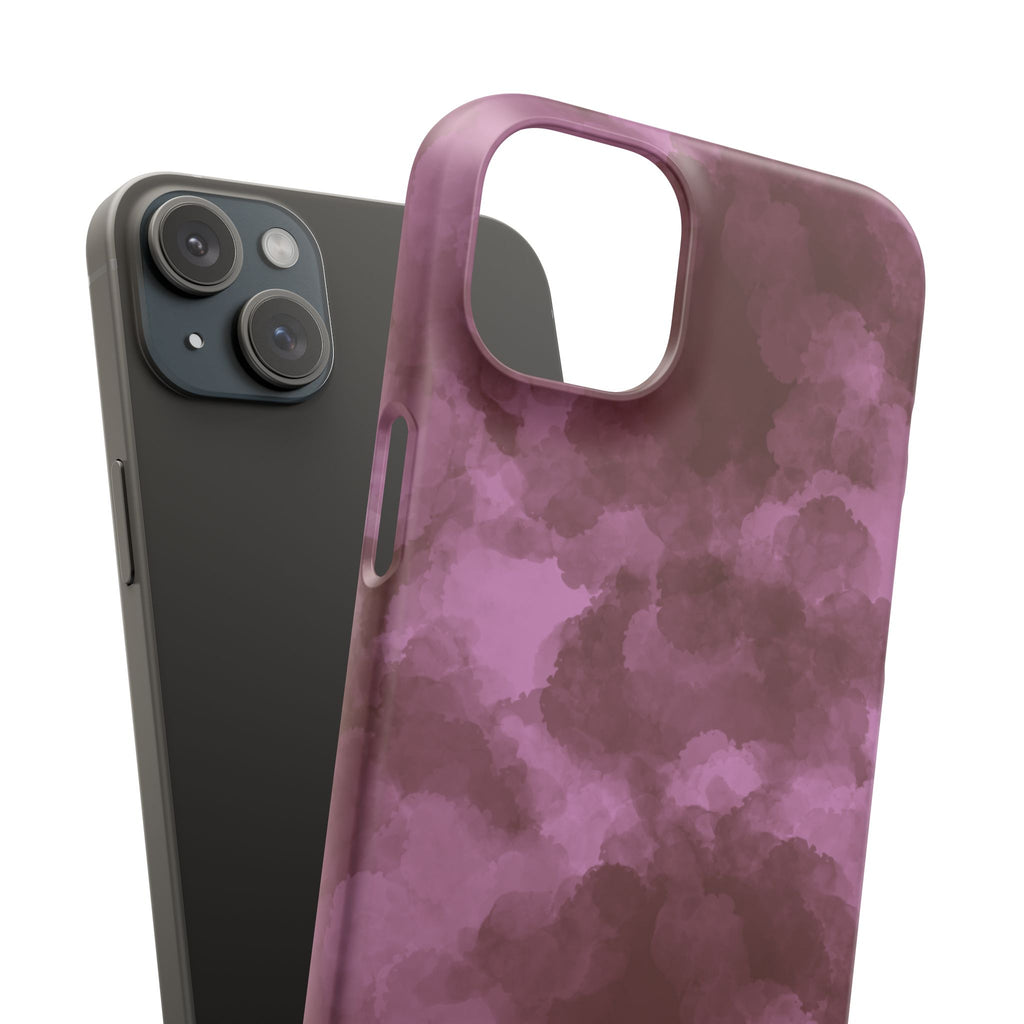 Purple Rain Snap Phone Case
