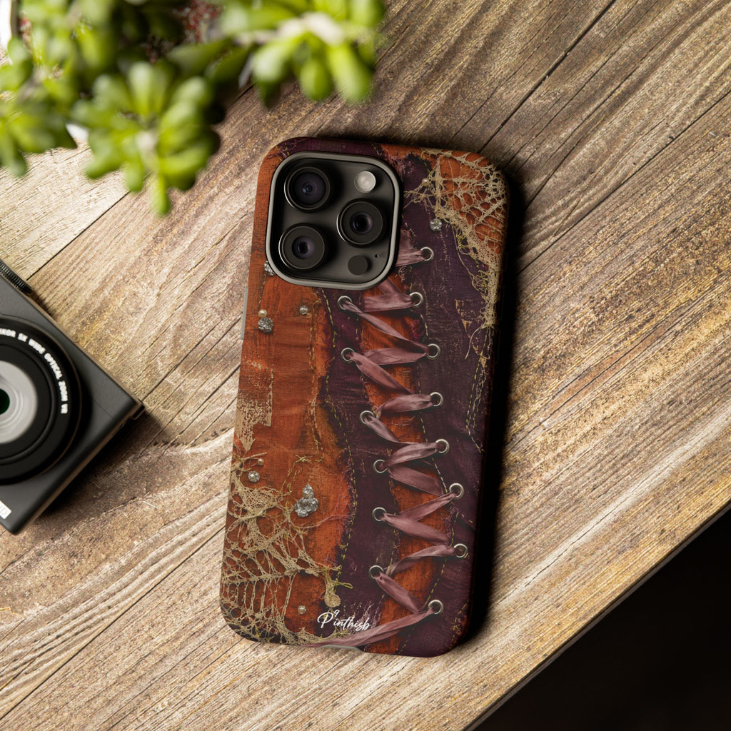 Vintage Leather Lace Tough Case