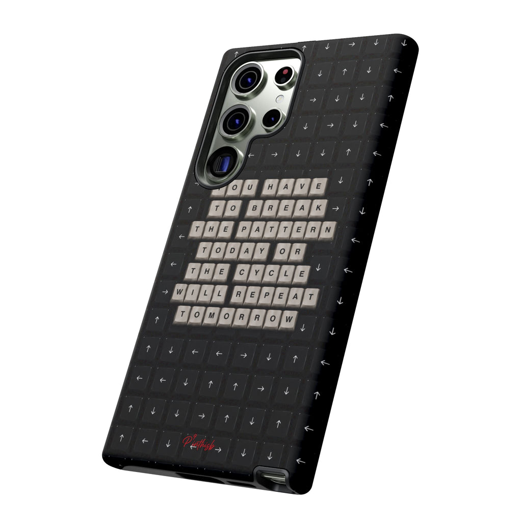 "Break the pattern" Keyboard Tough Case