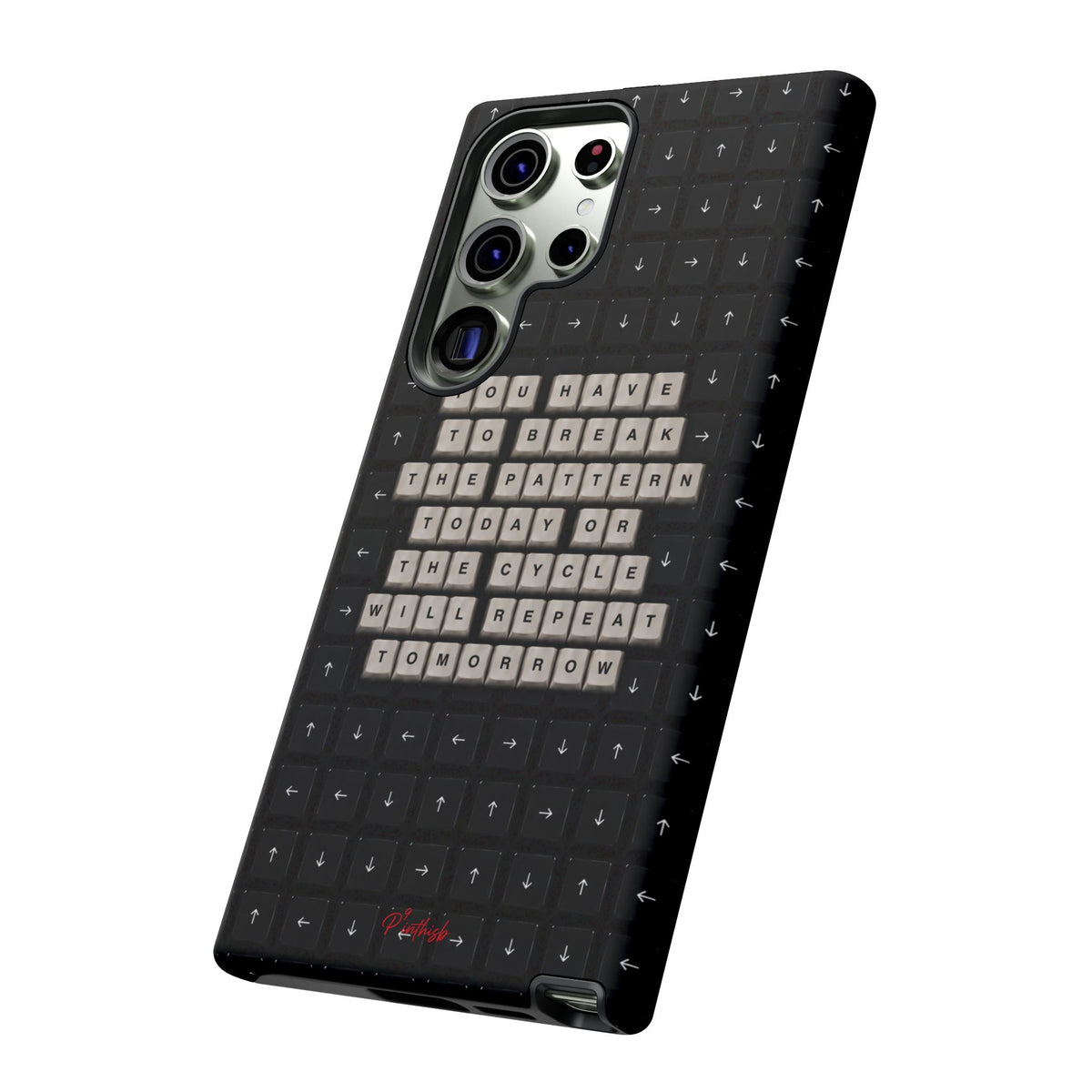 "Break the pattern" Keyboard Tough Case