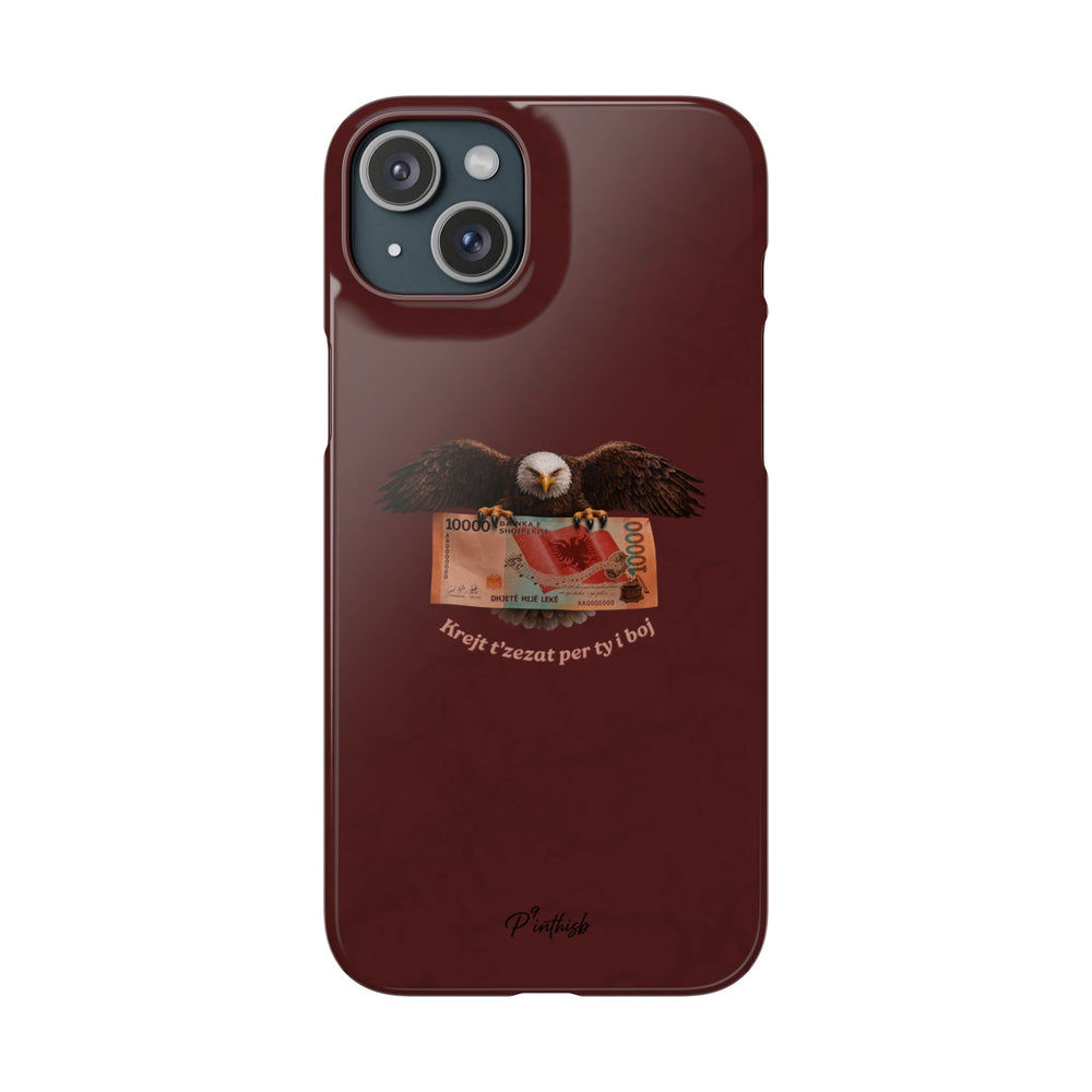 "Krejt t'zezat per ty i boj" Snap Case
