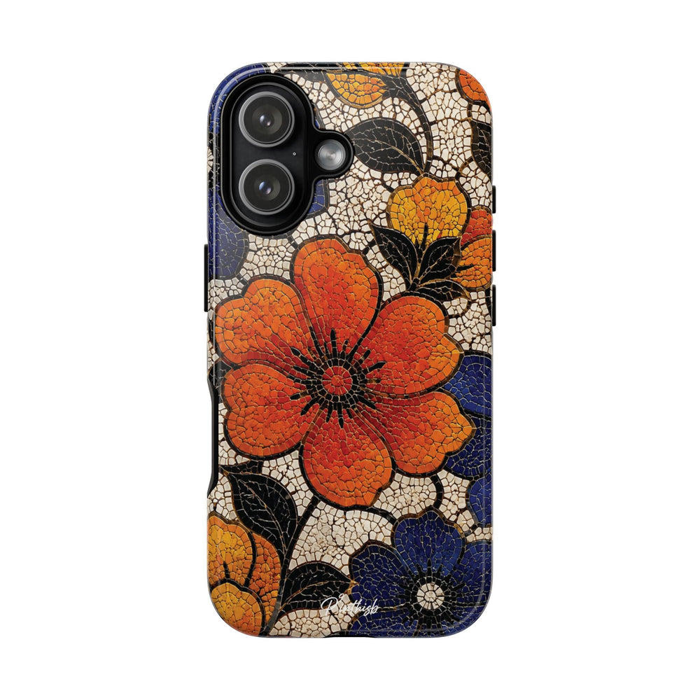 Floral Mosaic Tough Case