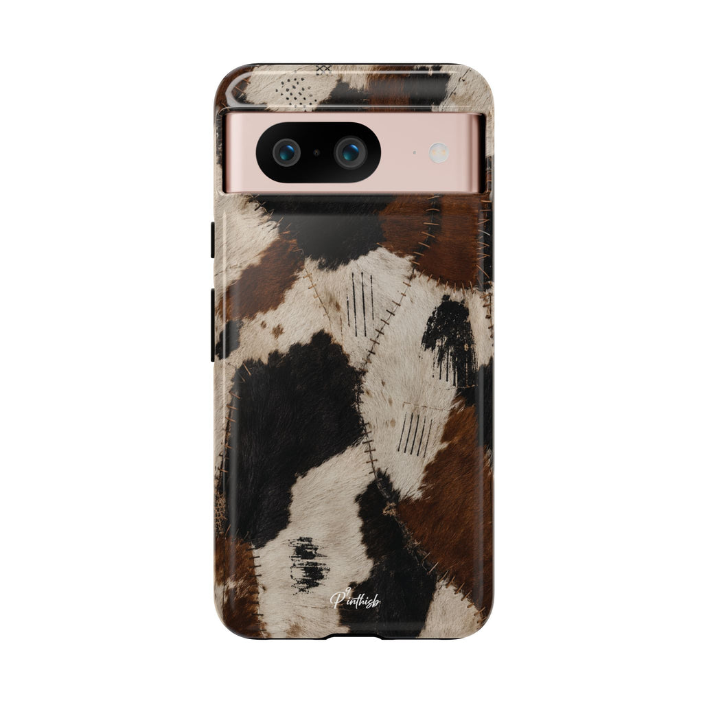 Brown & Black Animal Print Tough Case