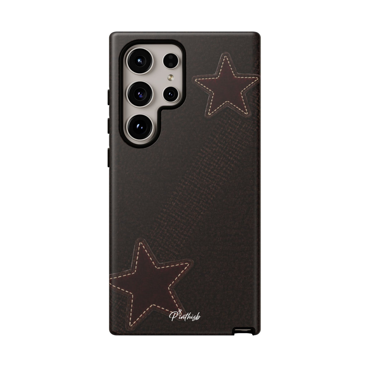 Rustic Stitched Star Phone Case