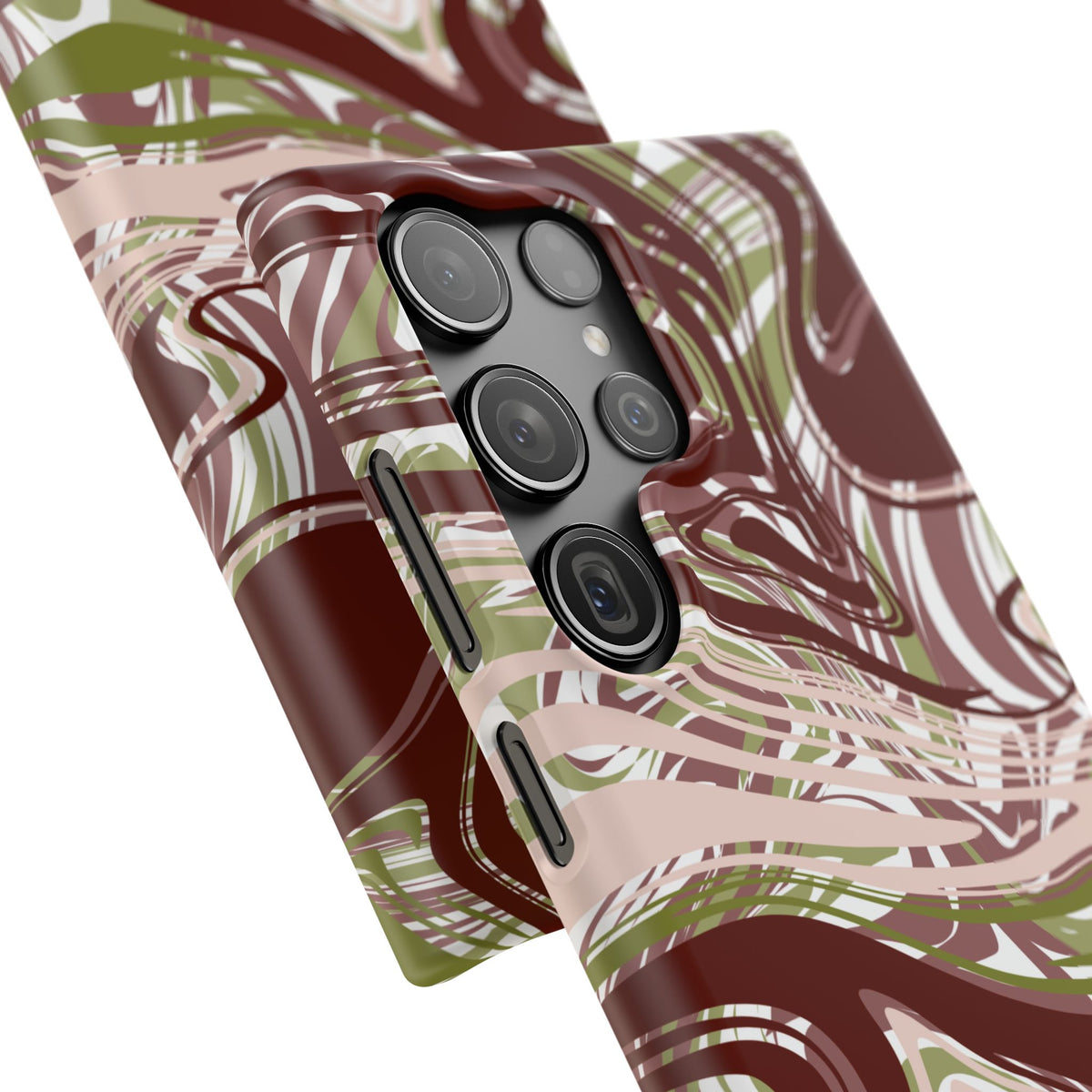 Abstract Marbled Snap Phone Case