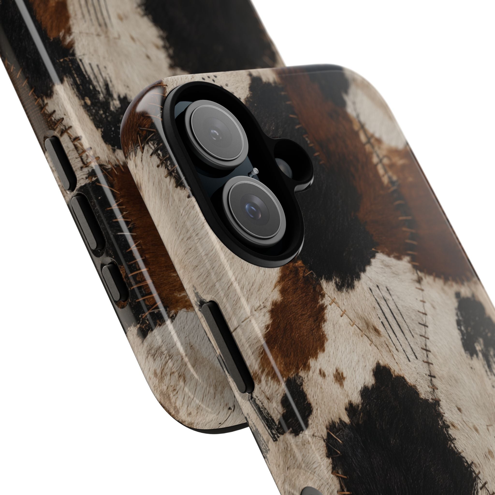 Brown & Black Animal Print Tough Case