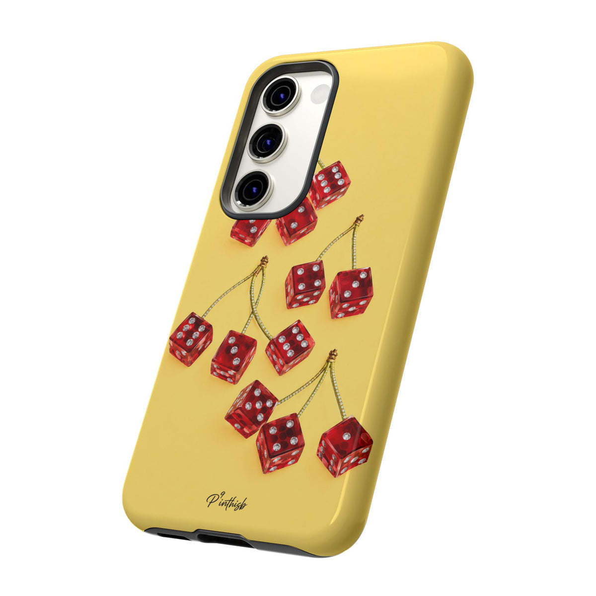 Cherry Dice Tough Phone Case
