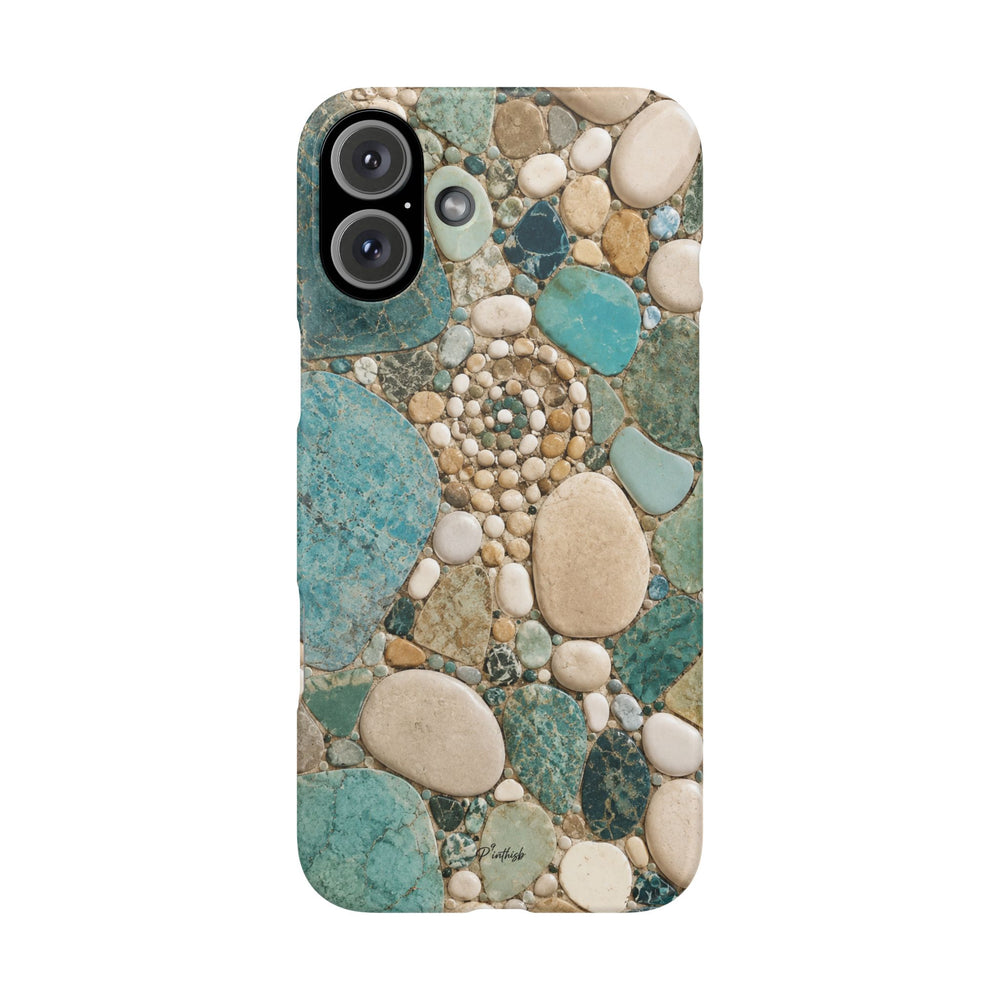 Sea Glass Mosaic Snap Case