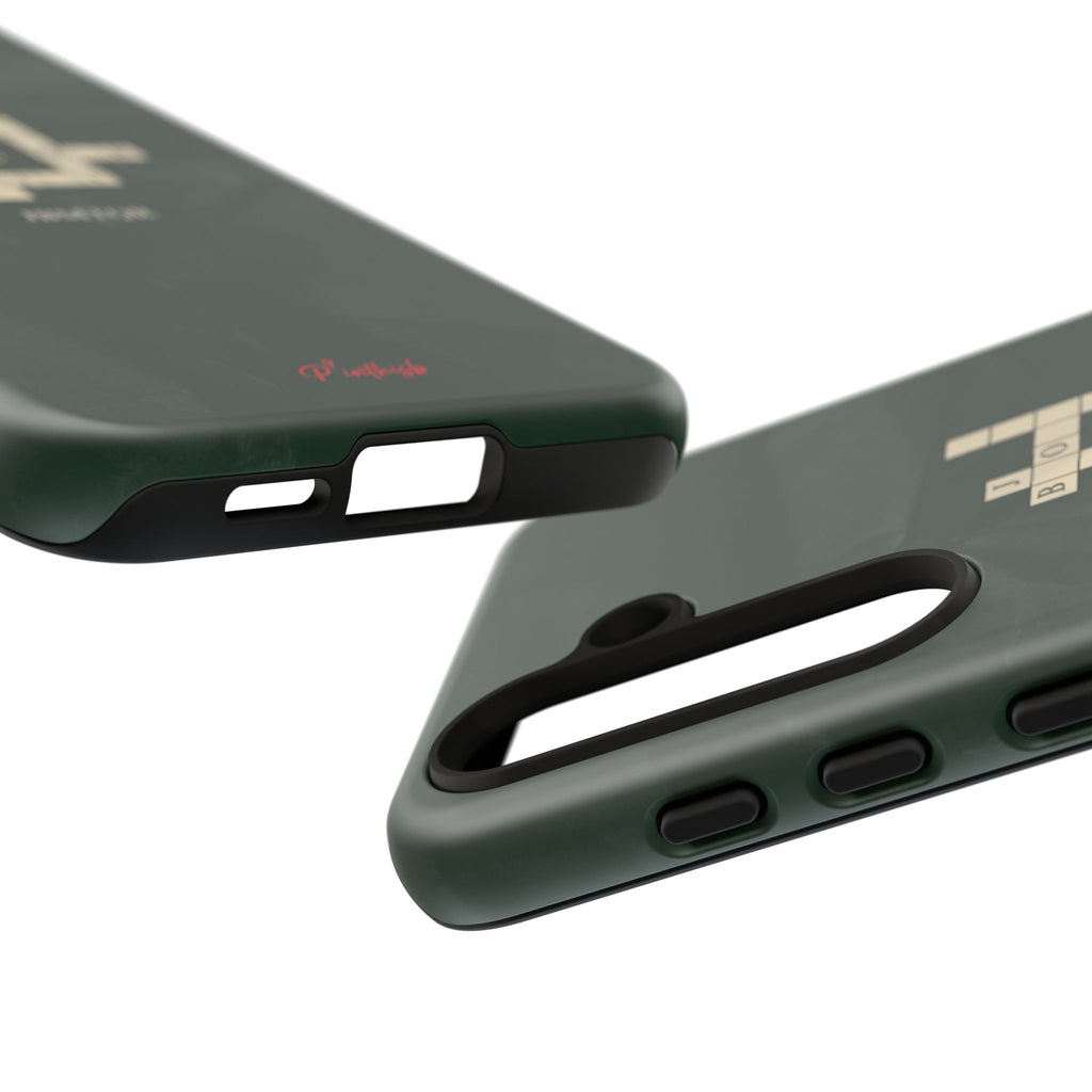 "JBMTQR crossword" Tough Phone Case