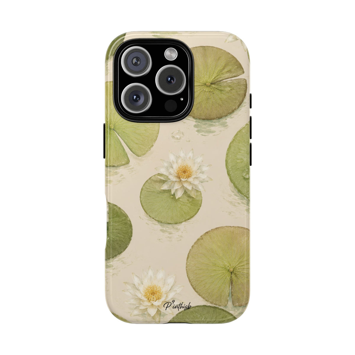 Water Lily Tough Phone Case