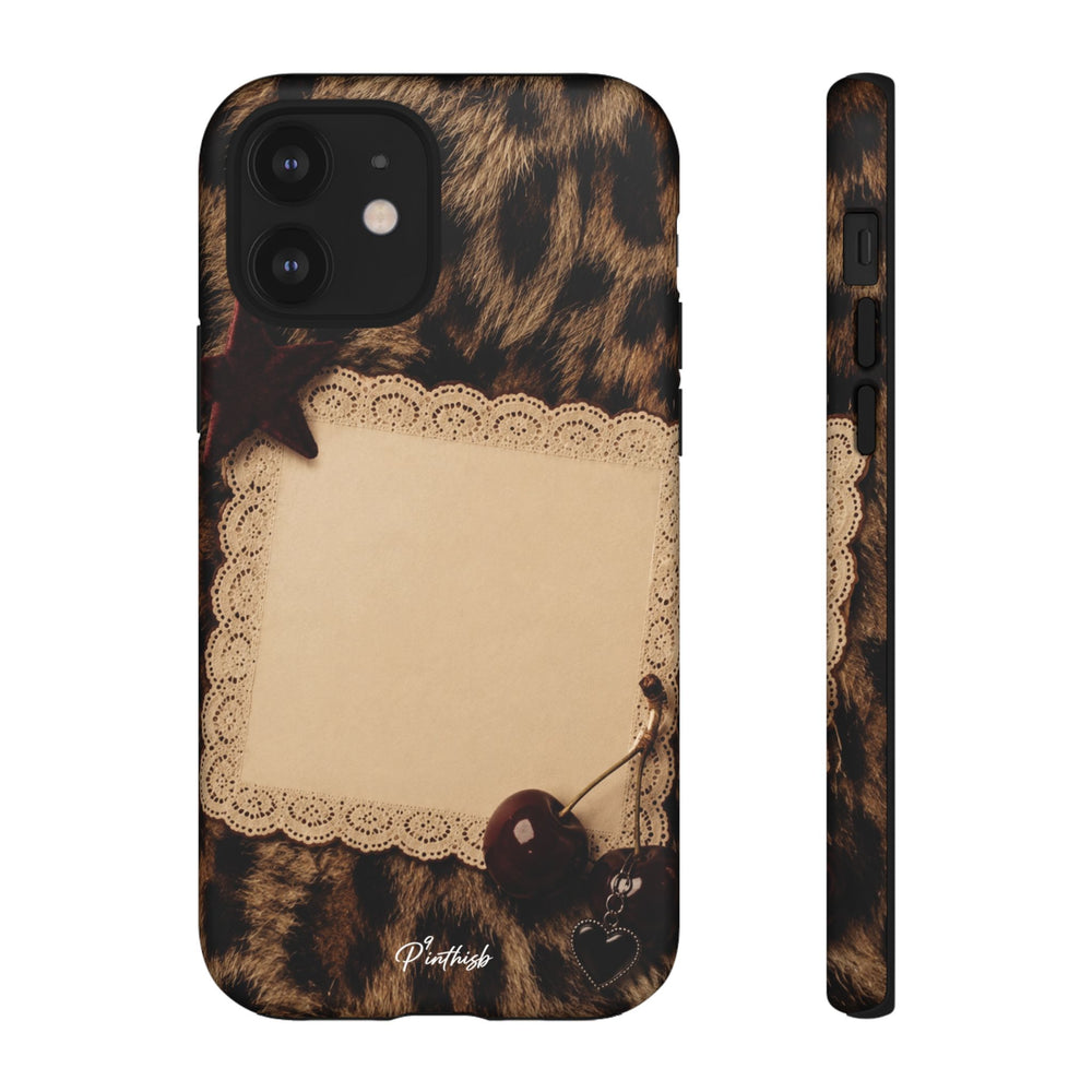 Personalized Leopard Lace Phone Case