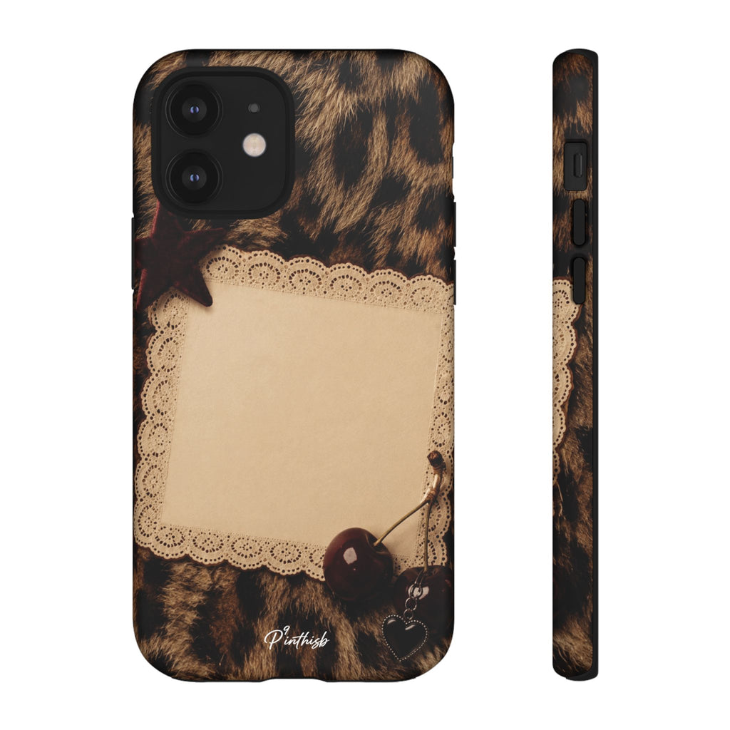 Personalized Leopard Lace Phone Case