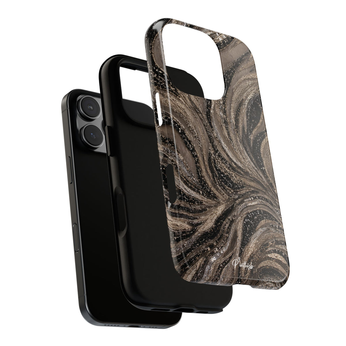 Neutral Swirl Protective Tough Case