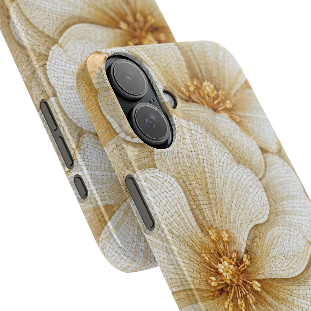 Floral Gold Bloom Snap Case