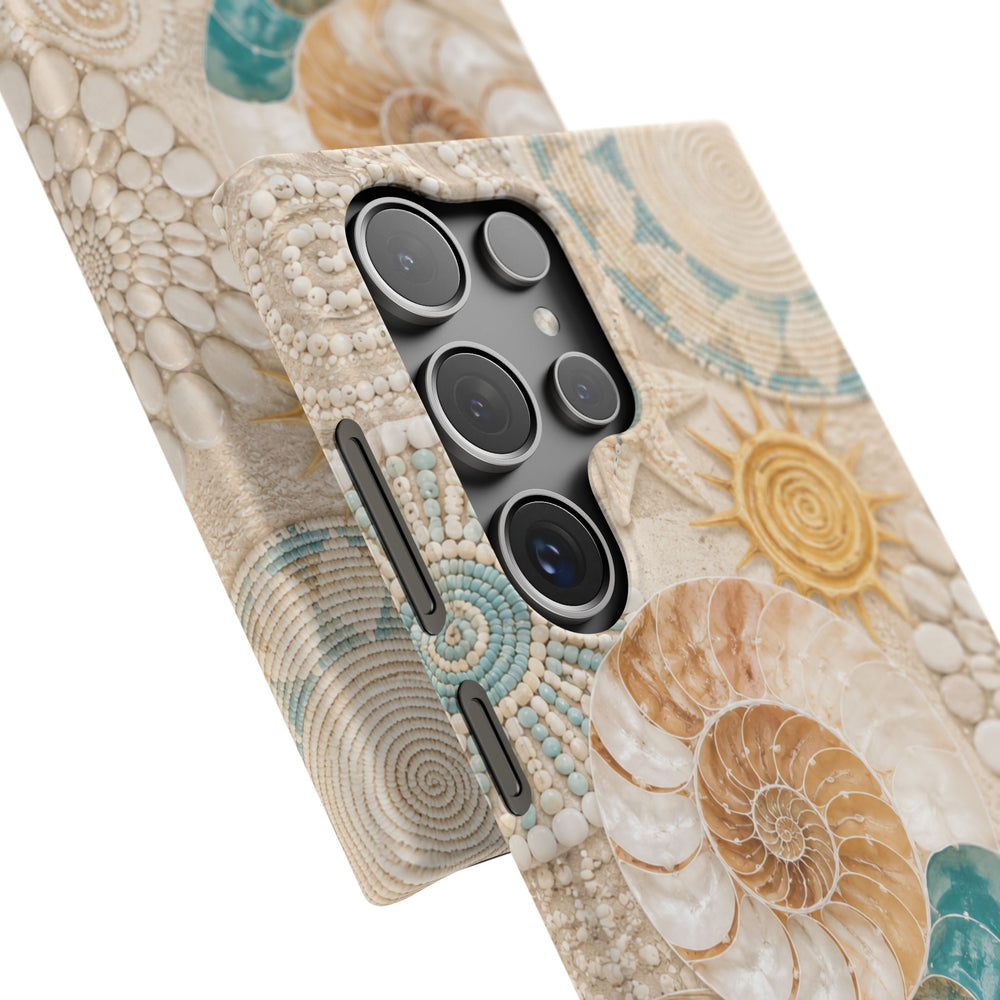 Coastal Seashell Snap Case