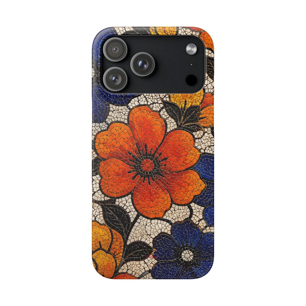 Floral Mosaic Snap Case