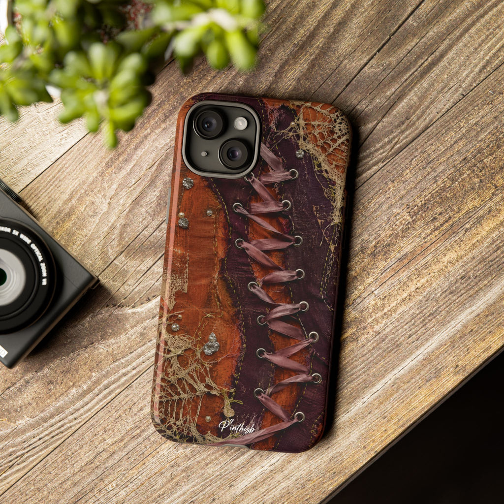 Vintage Leather Lace Tough Case