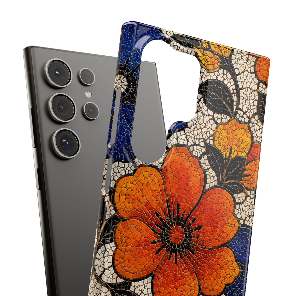 Floral Mosaic Snap Case