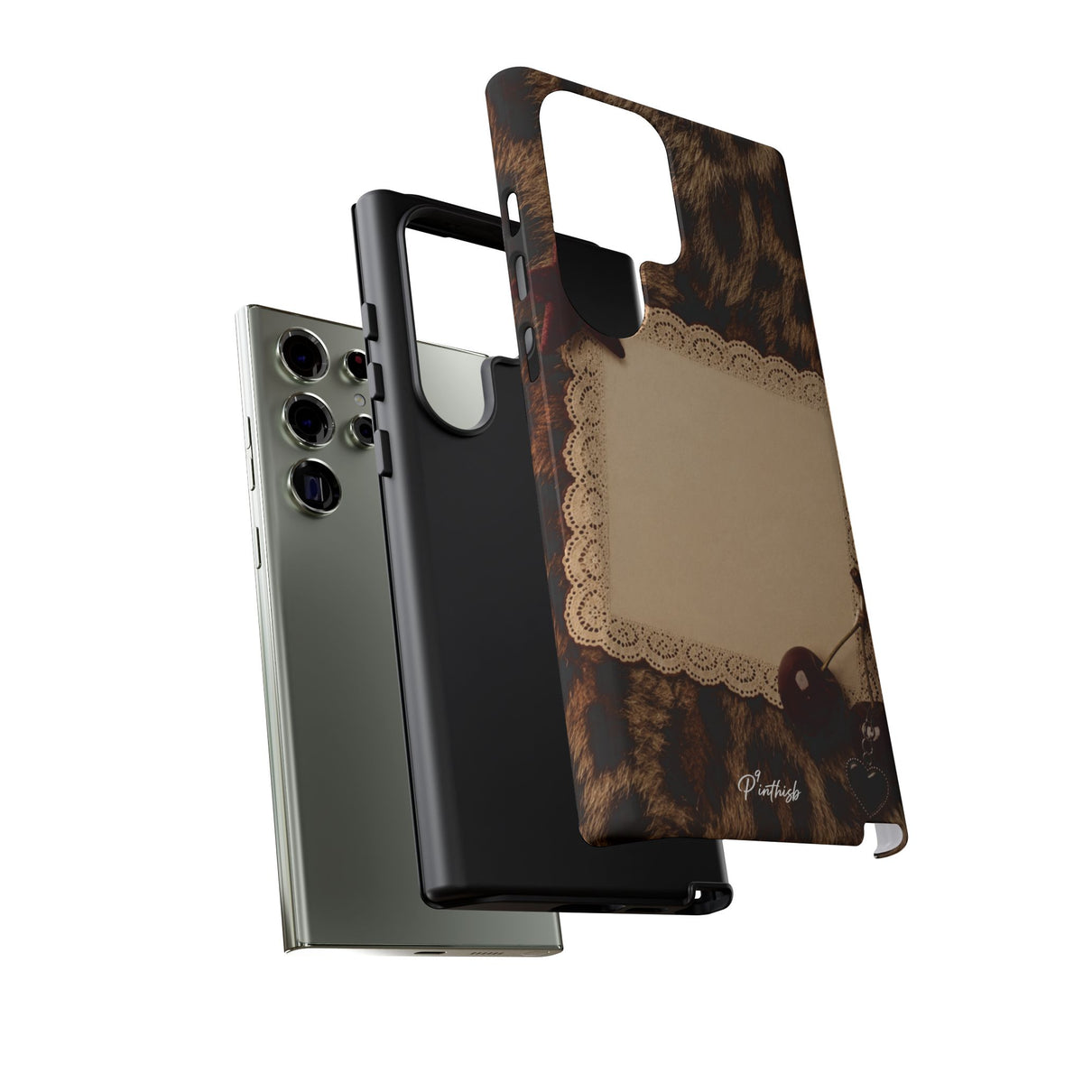 Personalized Leopard Lace Phone Case