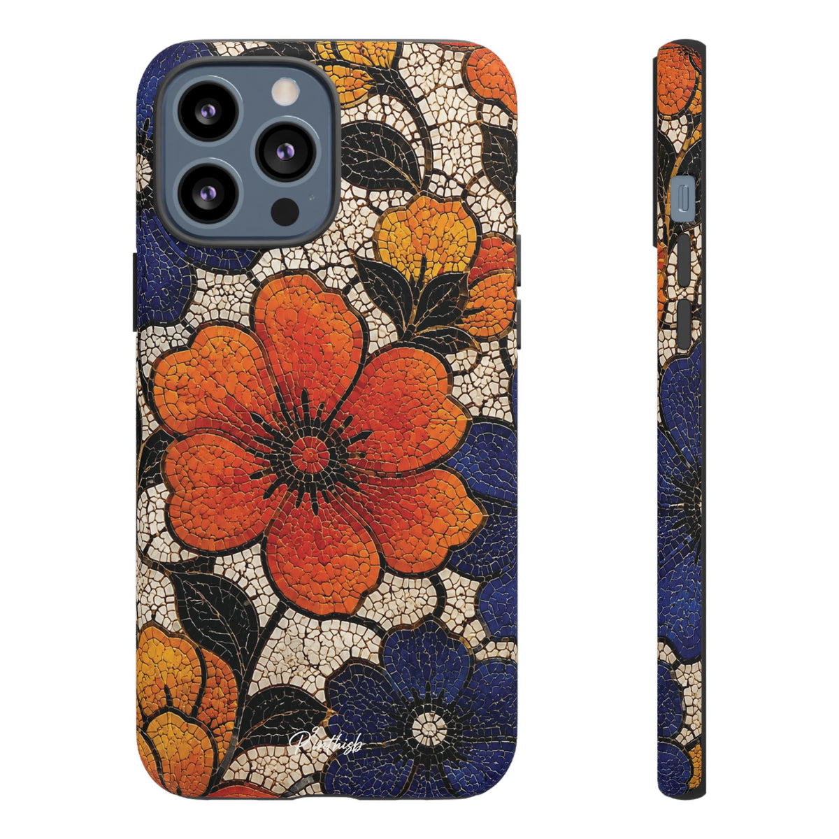 Floral Mosaic Tough Case