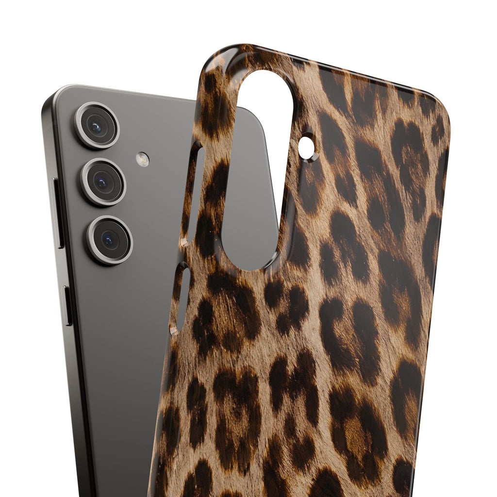 Leopard Print Snap Phone Case