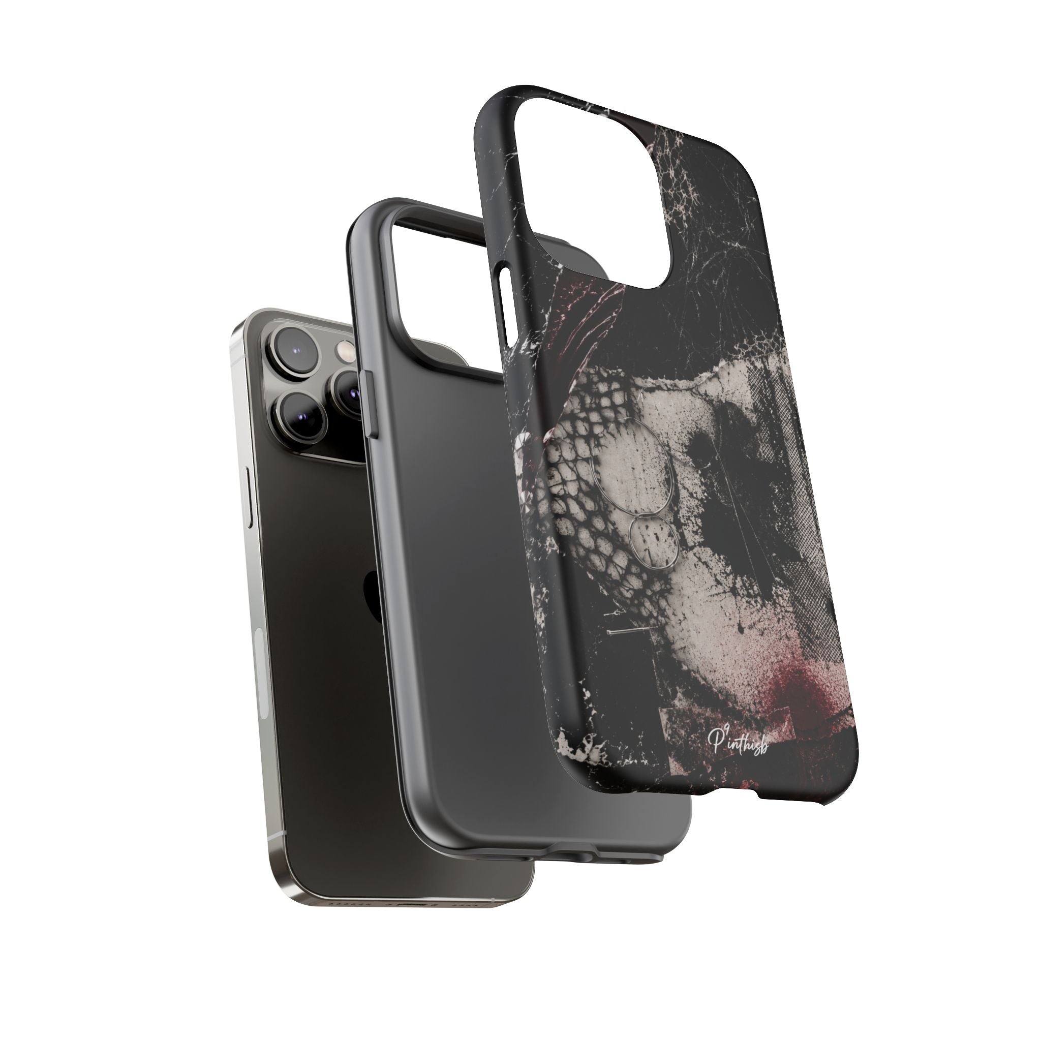 Midnight Static Tough Phone Case