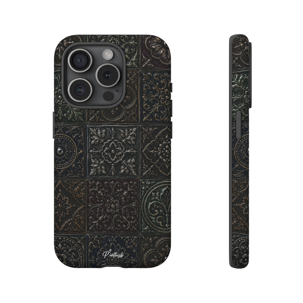 Mosaic Pattern Tough Phone Case