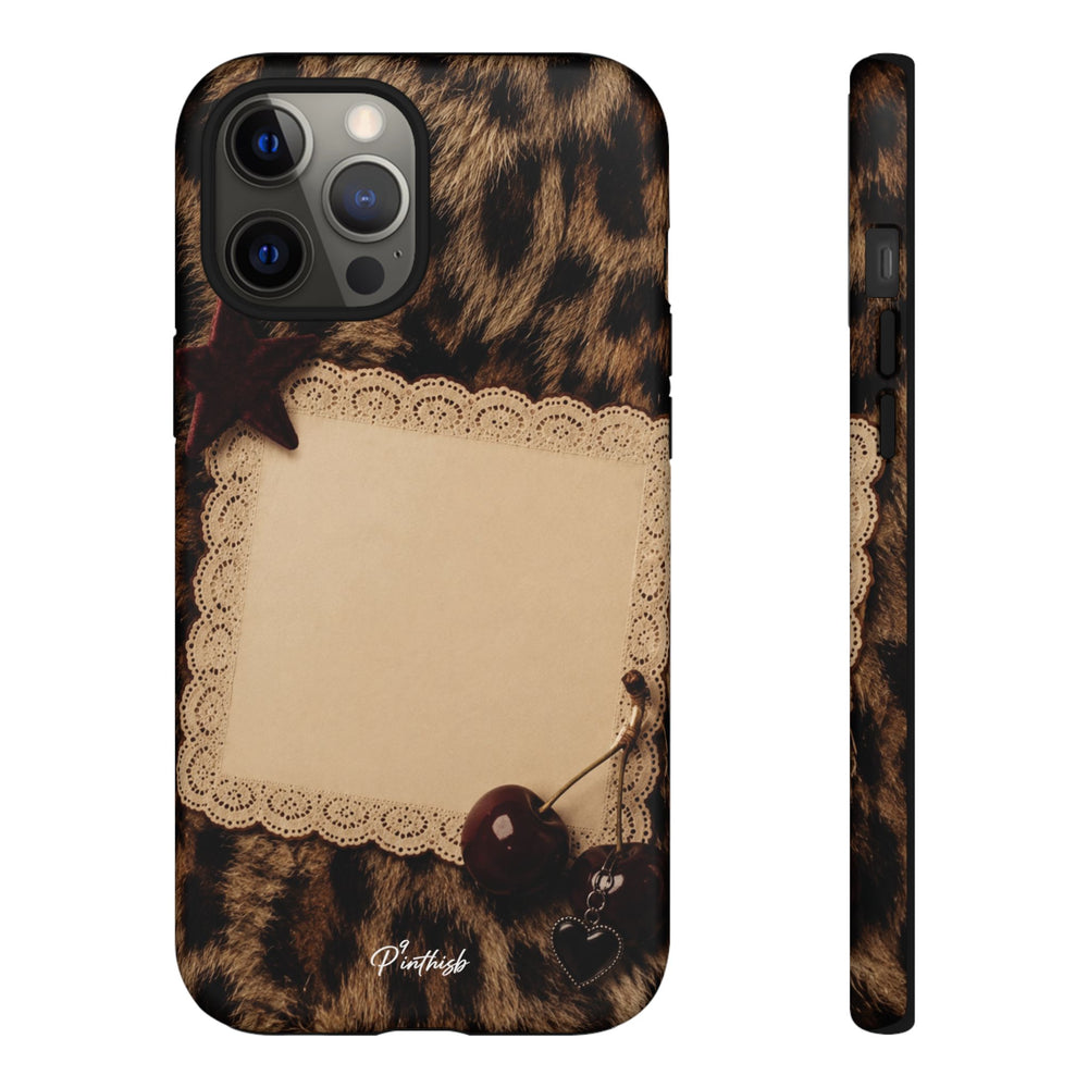 Personalized Leopard Lace Phone Case
